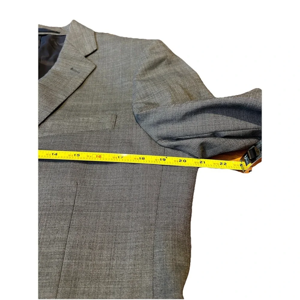J Crew Sport Coat‎ Mens 40 L Slim Ludlow Gray 4 Season Wool Blazer Jacket